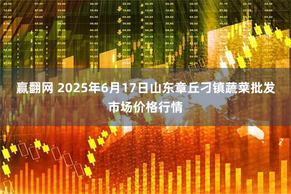 赢翻网 2025年6月17日山东章丘刁镇蔬菜批发市场价格行情
