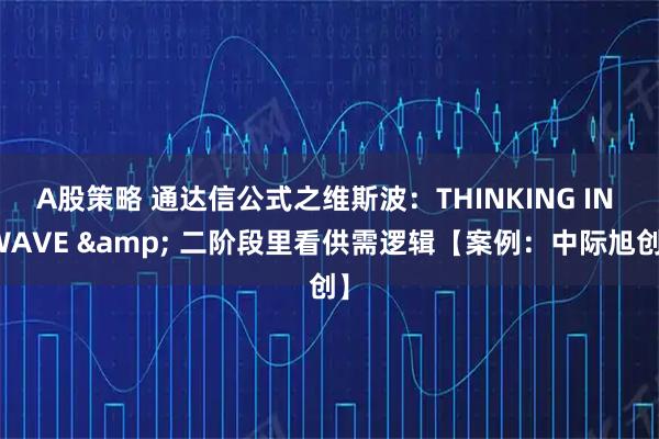 A股策略 通达信公式之维斯波：THINKING IN WAVE & 二阶段里看供需逻辑【案例：中际旭创】