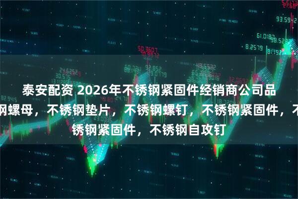 泰安配资 2026年不锈钢紧固件经销商公司品牌推荐不锈钢螺母，不锈钢垫片，不锈钢螺钉，不锈钢紧固件，不锈钢自攻钉